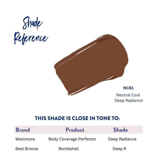 Bombshell Body & Leg Makeup + Pacote de Amostra Grátis