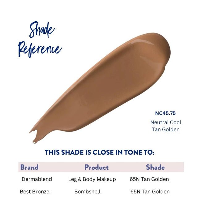 Bombshell Body & Leg Makeup + Pacote de Amostra Grátis