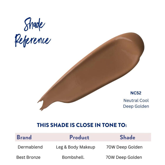 Bombshell Body & Leg Makeup + Pacote de Amostra Grátis