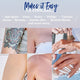 BOMBSHELL BODY & LEG MAKEUP - 3,4 FL.OZ + MIX PARA MAGIC GLOW 1 FL.OZ