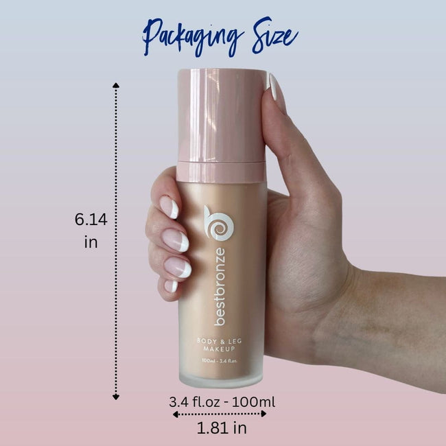 BOMBSHELL BODY & LEG MAKEUP - 3,4 FL.OZ + MIX PARA MAGIC GLOW 1 FL.OZ