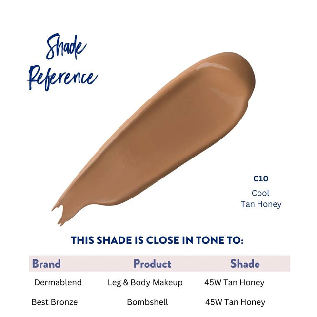 BOMBSHELL BODY & LEG MAKEUP - 3,4 FL.OZ + MIX PARA MAGIC GLOW 1 FL.OZ