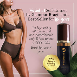 Best Bronze Self-Tanner Tinted Express Vegan Self-Tanning Mousse