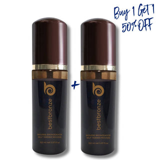 Mousse Autobronceador Vegano Con Color BOGO + 1 MITT 