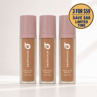 Bombshell Maquillaje para cuerpo y piernas - 100ml | 3.4 onzas líquidas 