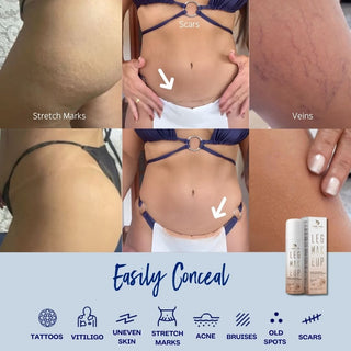 Best Bronze Body Makeup LEG MAKEUP Flawless Legs in Seconds! 150 ml
