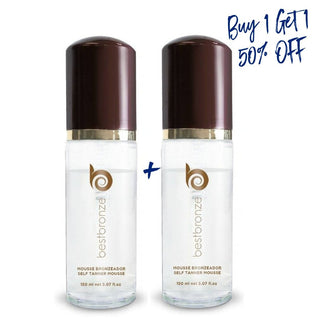 Best Bronze BOGO 50% OFF | Clear Vegan Self-Tanning Mousse
