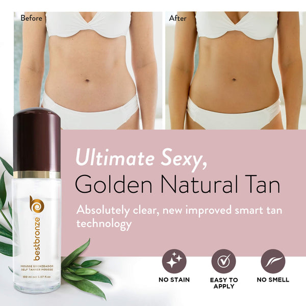 Professional Clear Tanning Mousse colorless self-tanning mousse