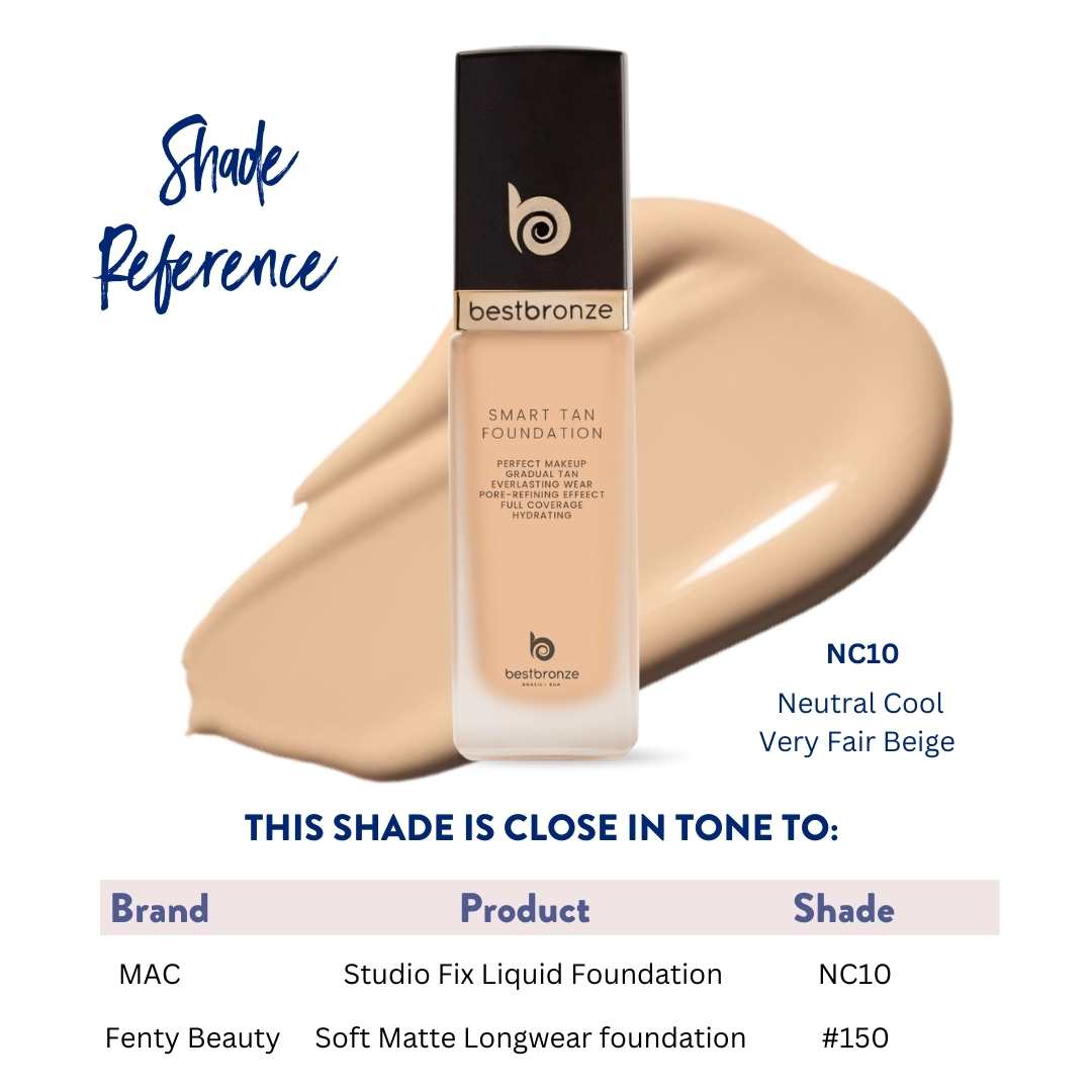 Best Bronze BB Face Foundation + Concealer - 1fl.oz 30ml