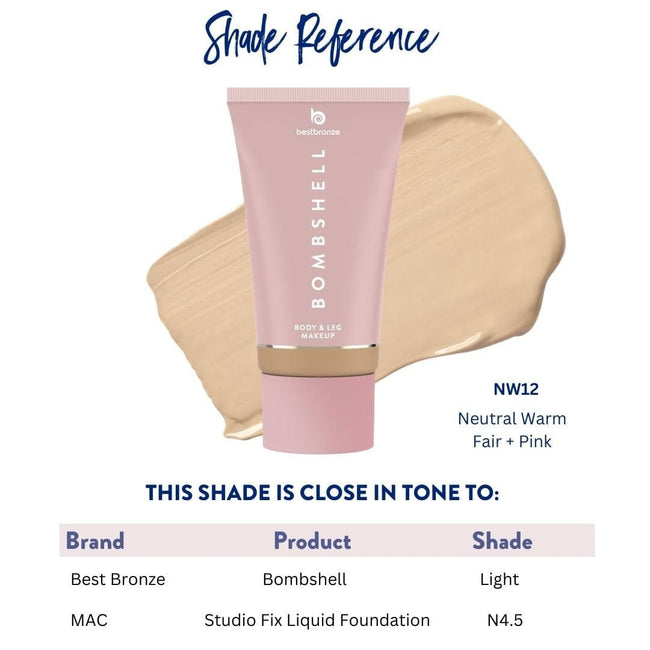 Bombshell Body & Leg Makeup - 100ml | 3.4 fl.oz