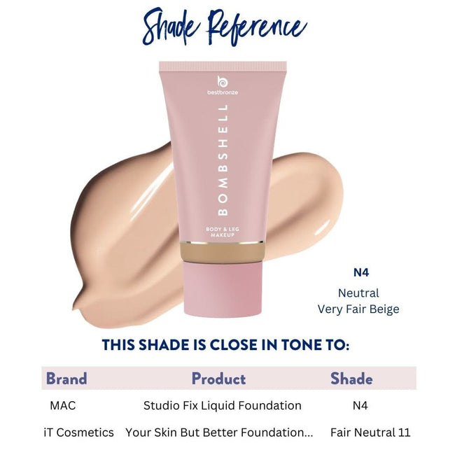 Bombshell Body & Leg Makeup - 100ml | 3.4 fl.oz