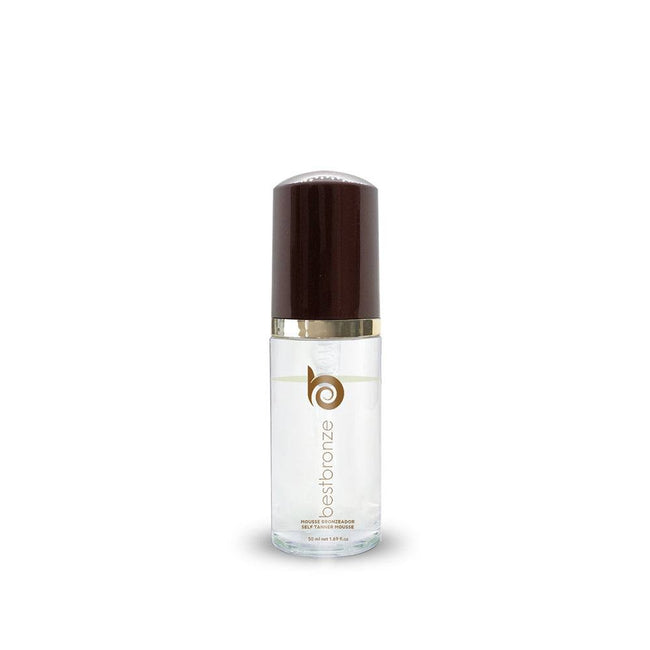 Mousse autobronzeador vegano transparente 50ml (tamanho viagem)