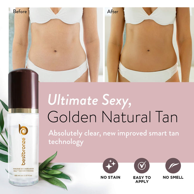 BOGO 50% OFF | Clear Vegan Self-Tanning Mousse