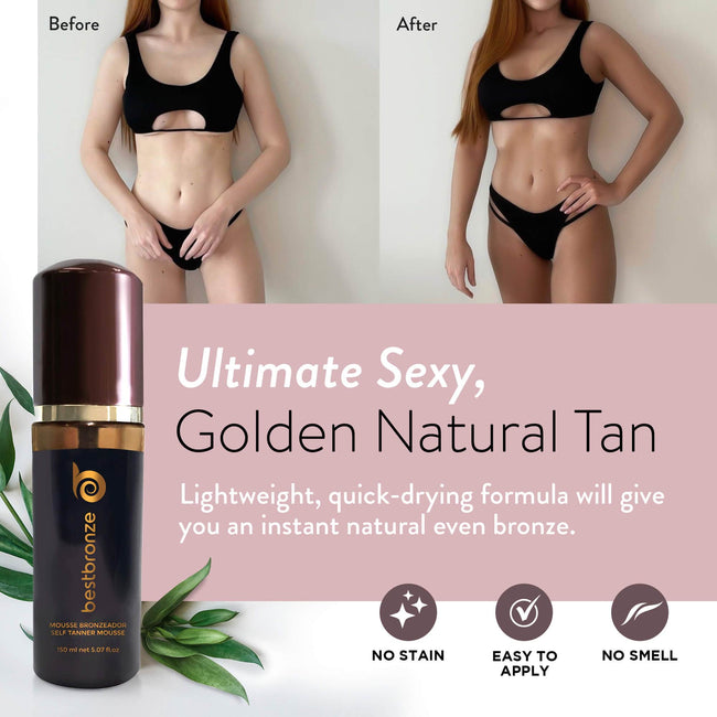 Tinted Express Vegan Self-Tanning Mousse